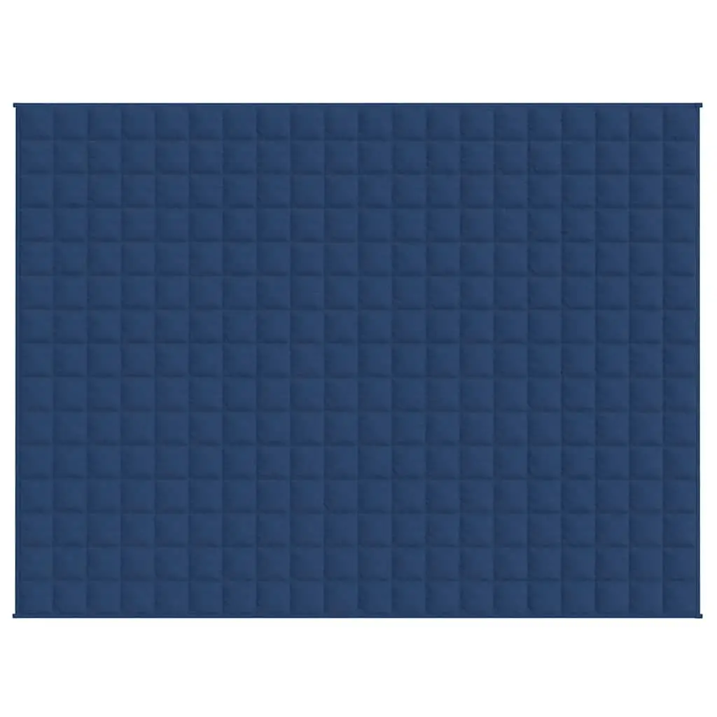 Weighted Blanket Blue 150x200 cm 7 kg Sleeping Aid