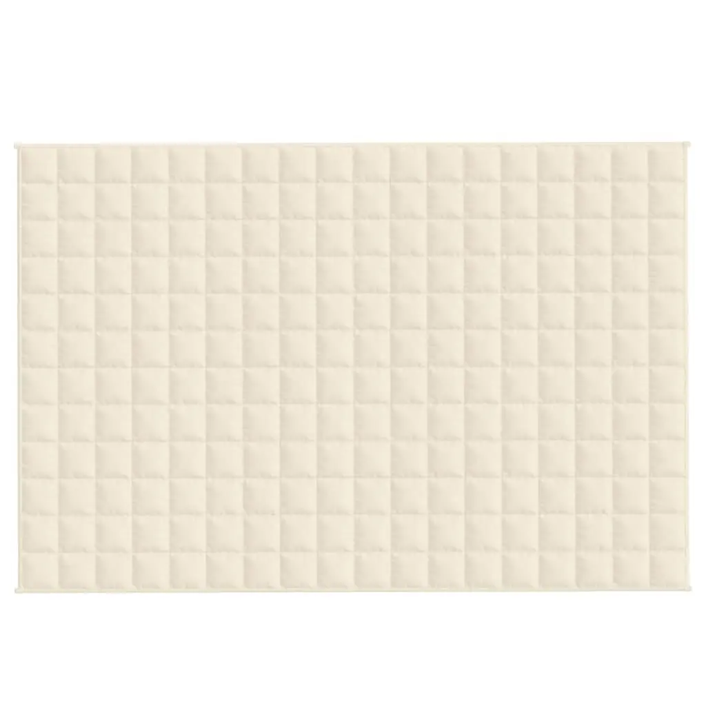 Weighted Blanket Light Cream 120x180 cm 5 kg