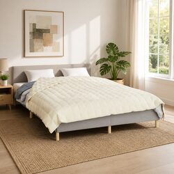 Specifications for Light Cream Weighted Blanket 200x200 cm