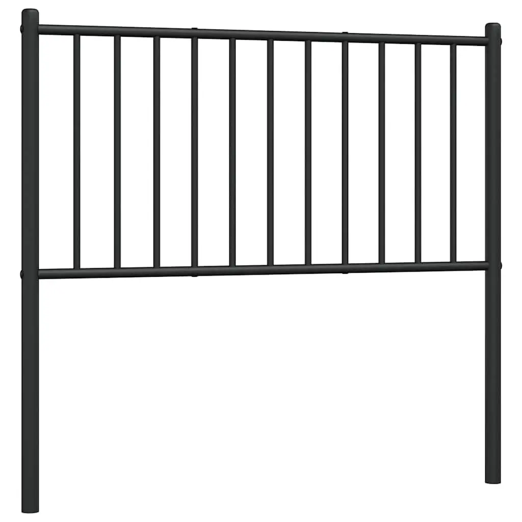 Metal Headboard Black 90cm Bedroom Furniture