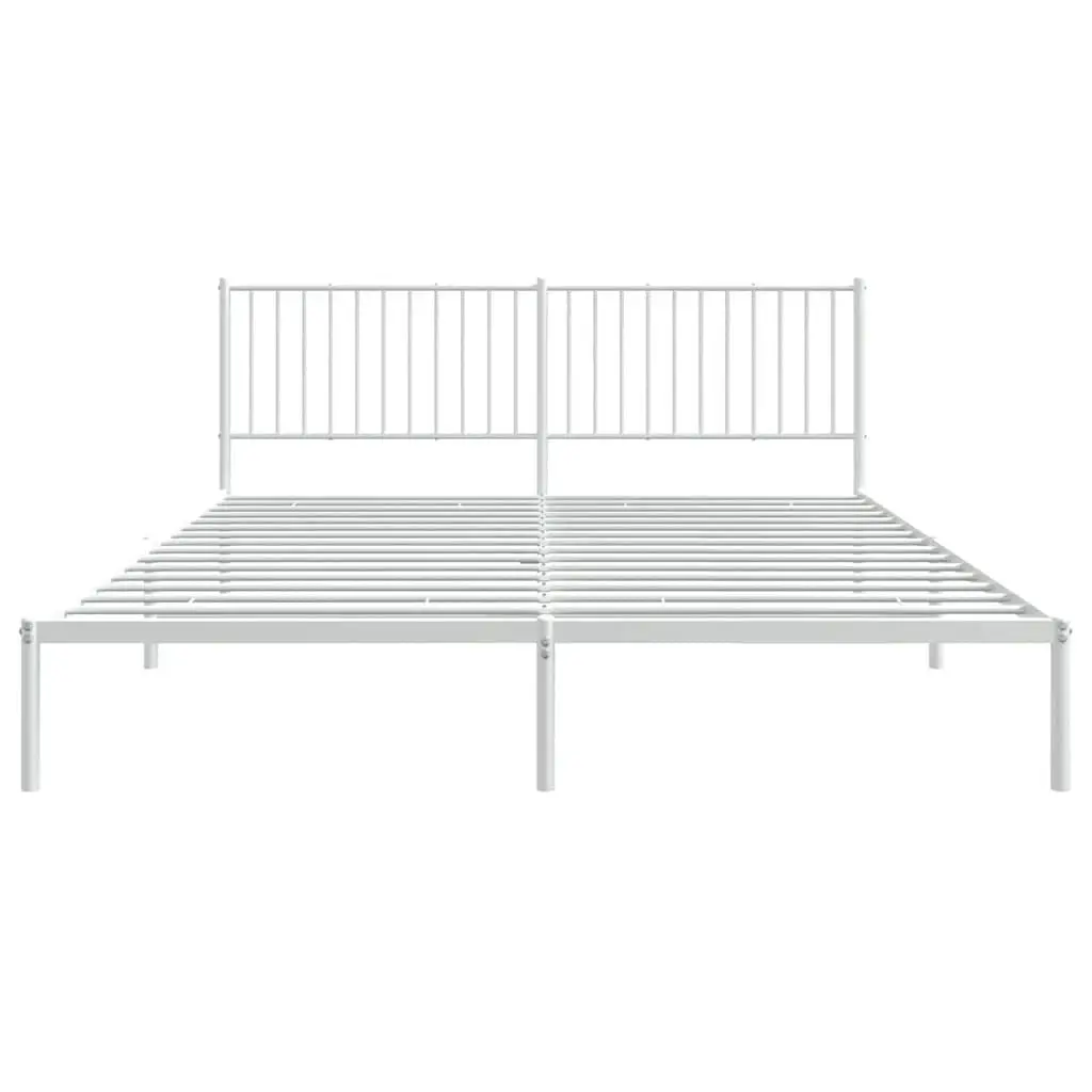 King Size Metal Bed Frame with Headboard