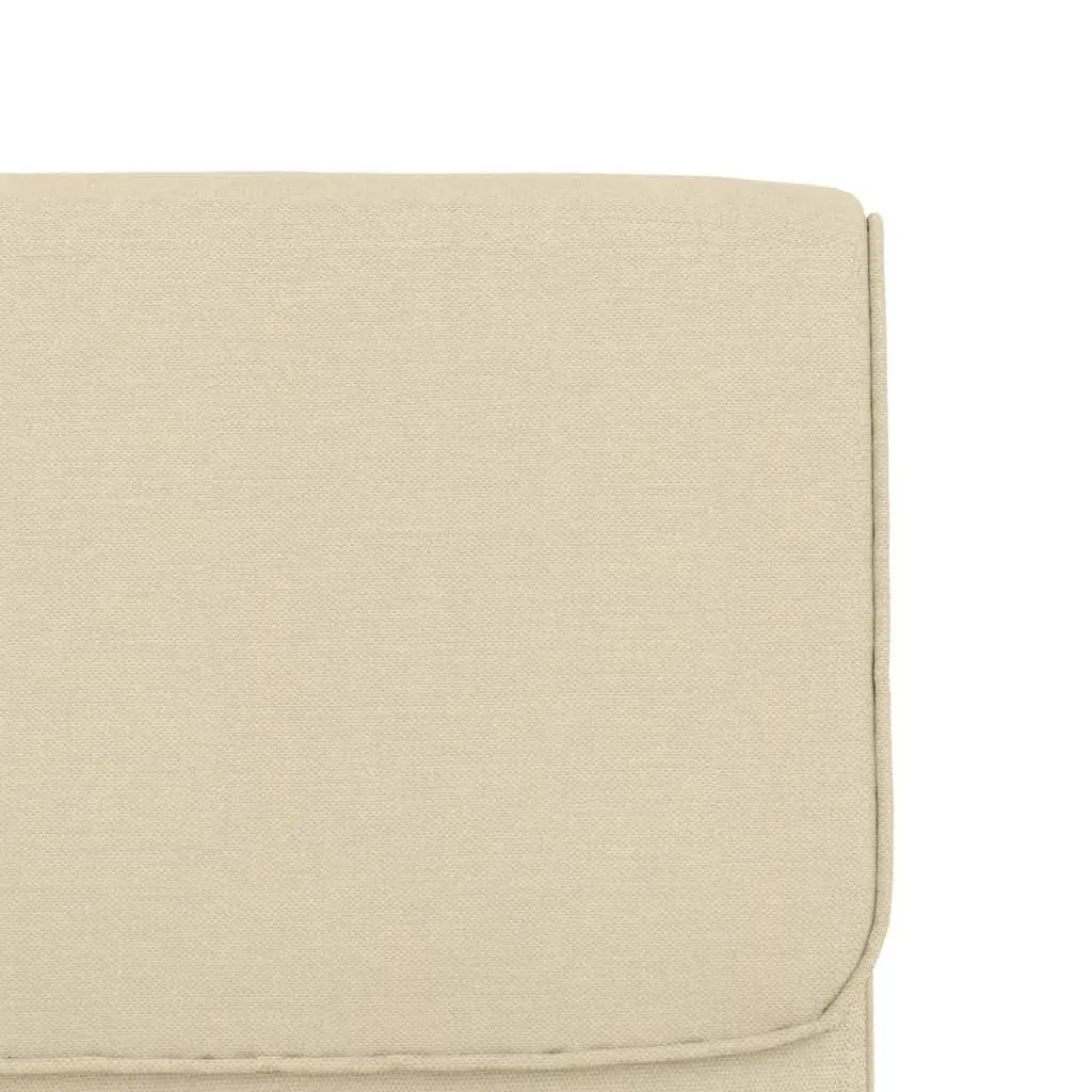 Lounge Chair Living Room Cream Fabric Upholstered Armchair