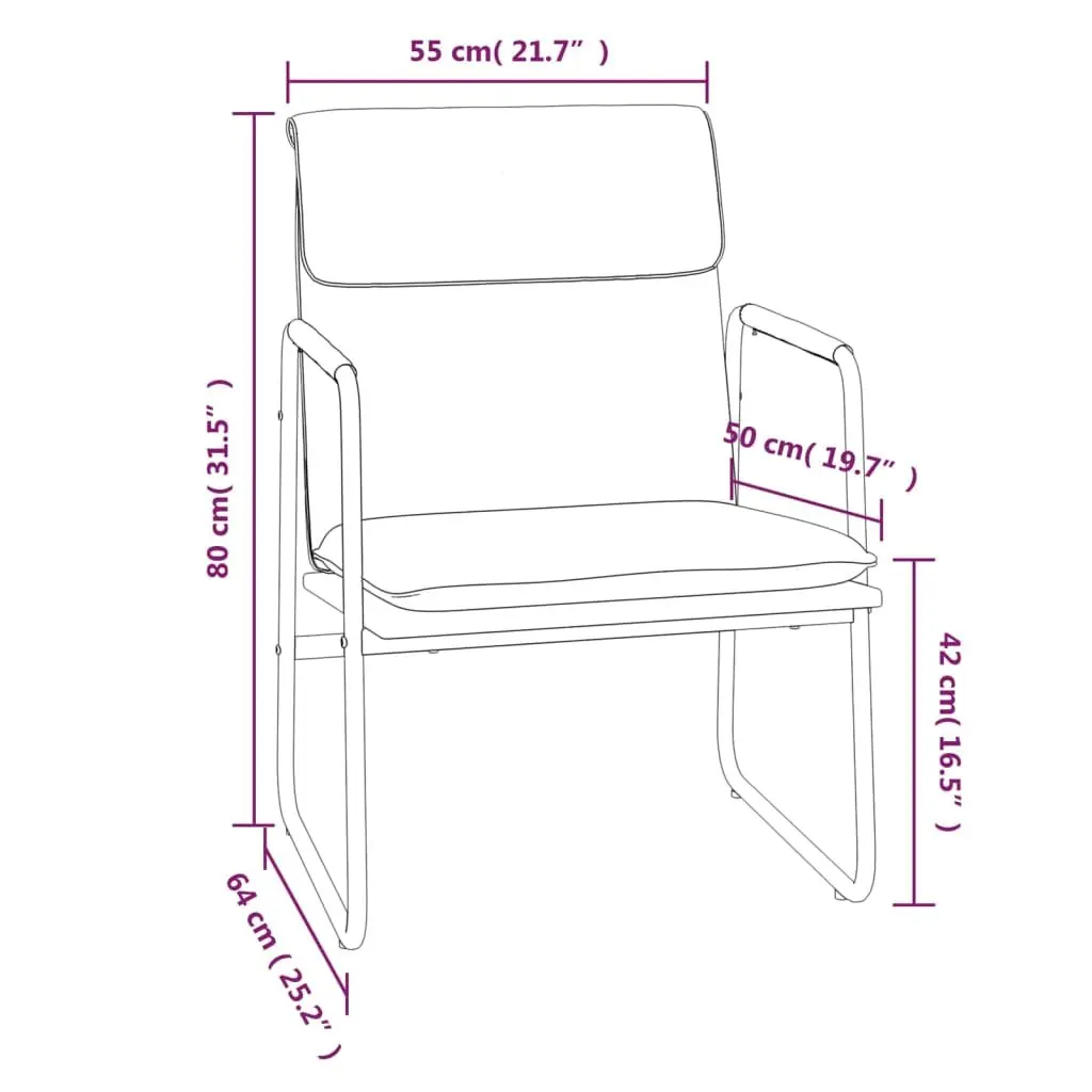 Lounge Chair Living Room Cream Fabric Upholstered Armchair