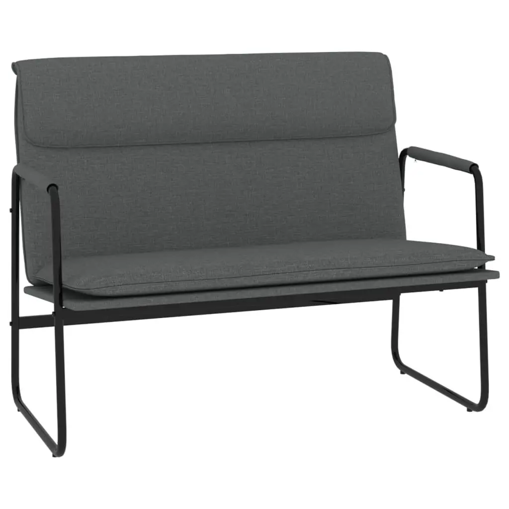 Grey Fabric Upholstered Bench Furniture