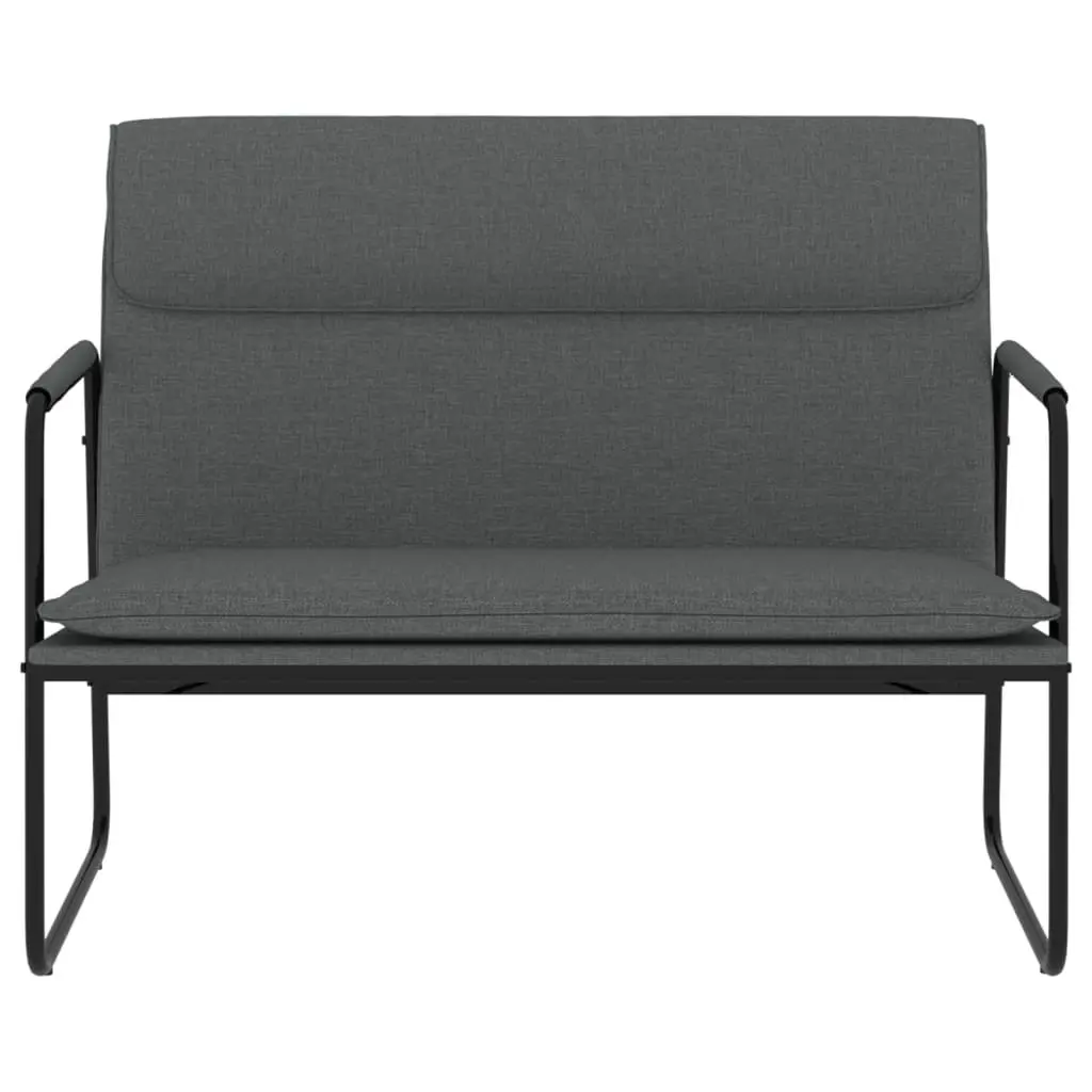 Grey Fabric Upholstered Bench Furniture