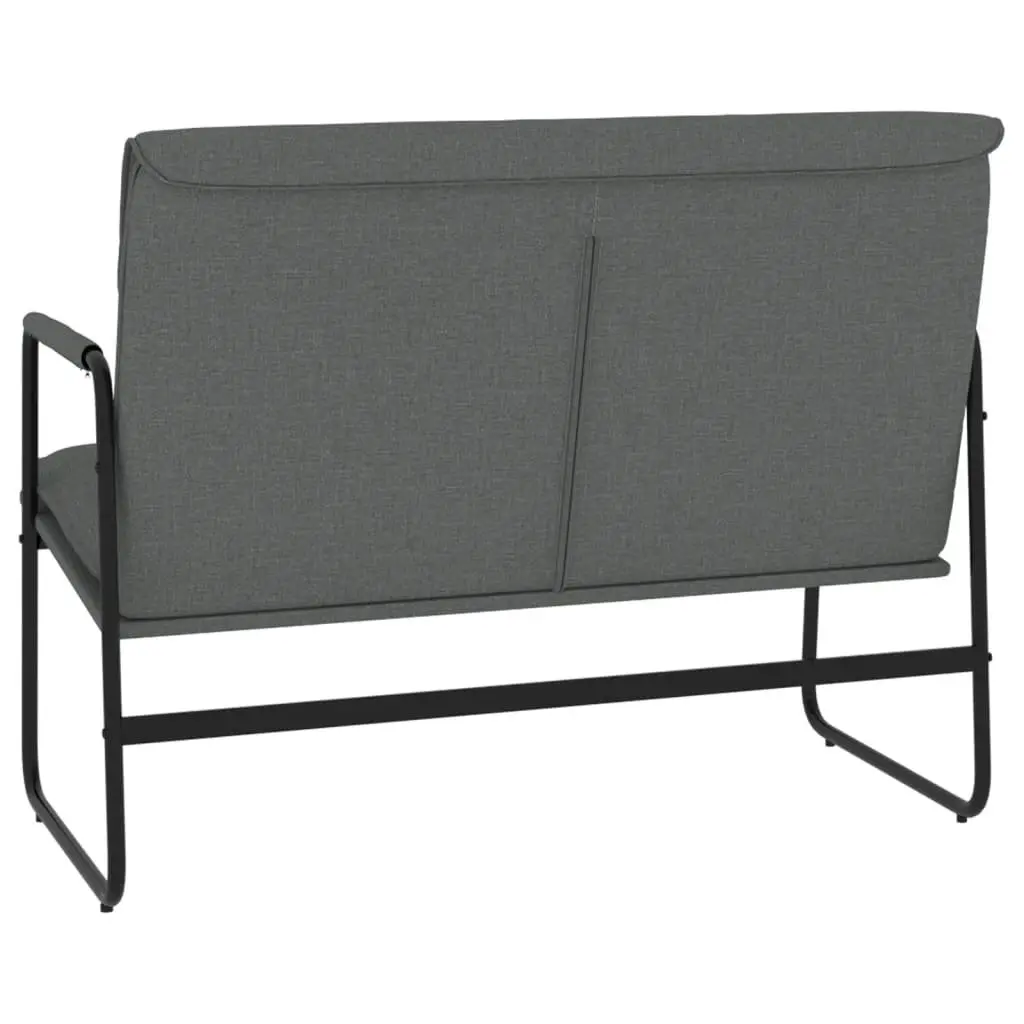 Grey Fabric Upholstered Bench Furniture