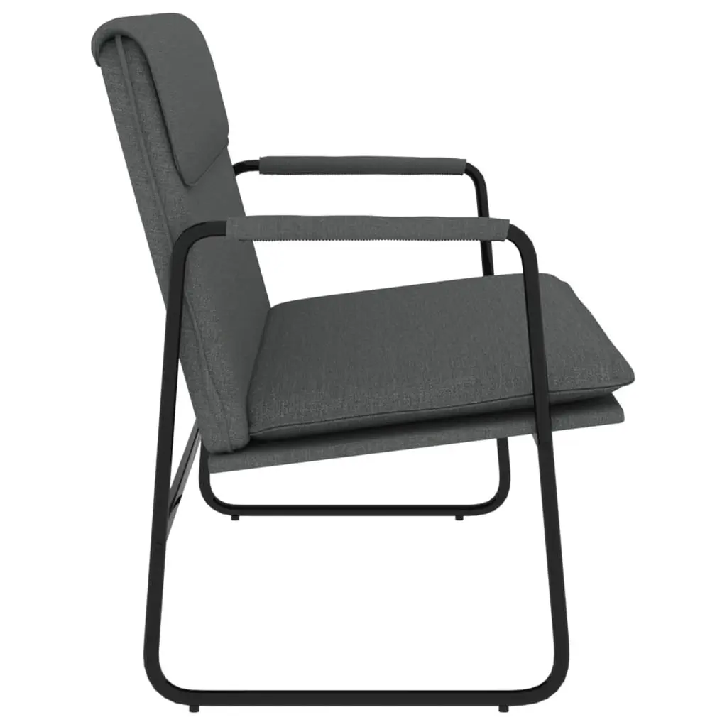 Grey Fabric Upholstered Bench Furniture