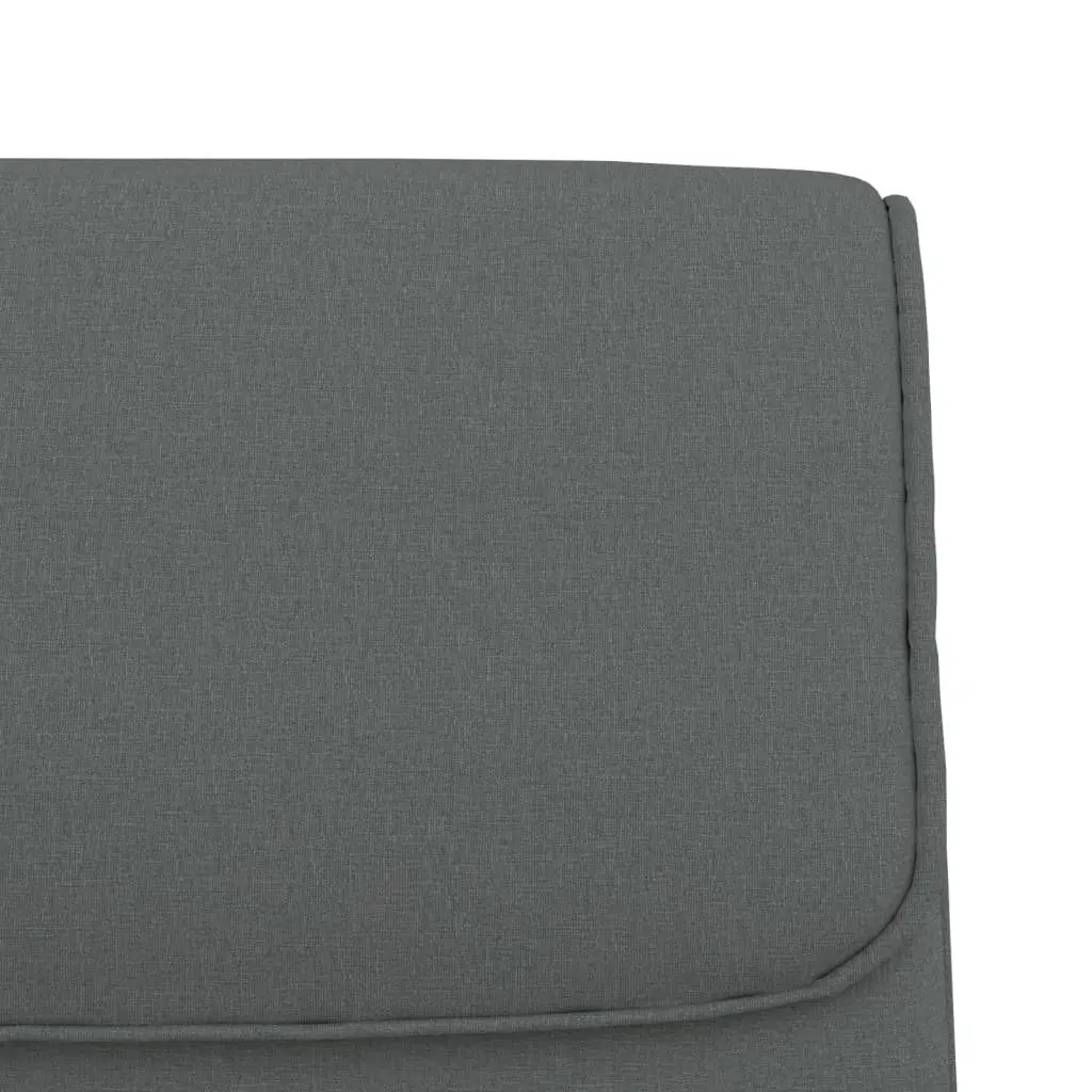 Grey Fabric Upholstered Bench Furniture