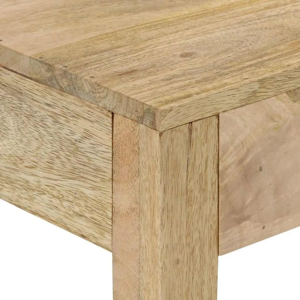 Console Table 110x30x75 cm Solid Mango Wood Entryway Storage Drawers