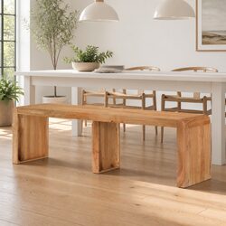Specifications of Acacia Wooden Bench: 160x38x45 cm