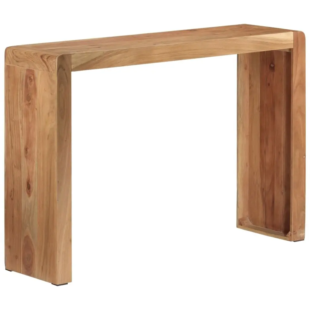 Console Table 110x30x76 cm in Solid Acacia Wood