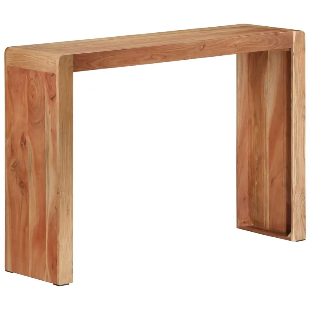 Console Table 110x30x76 cm in Solid Acacia Wood