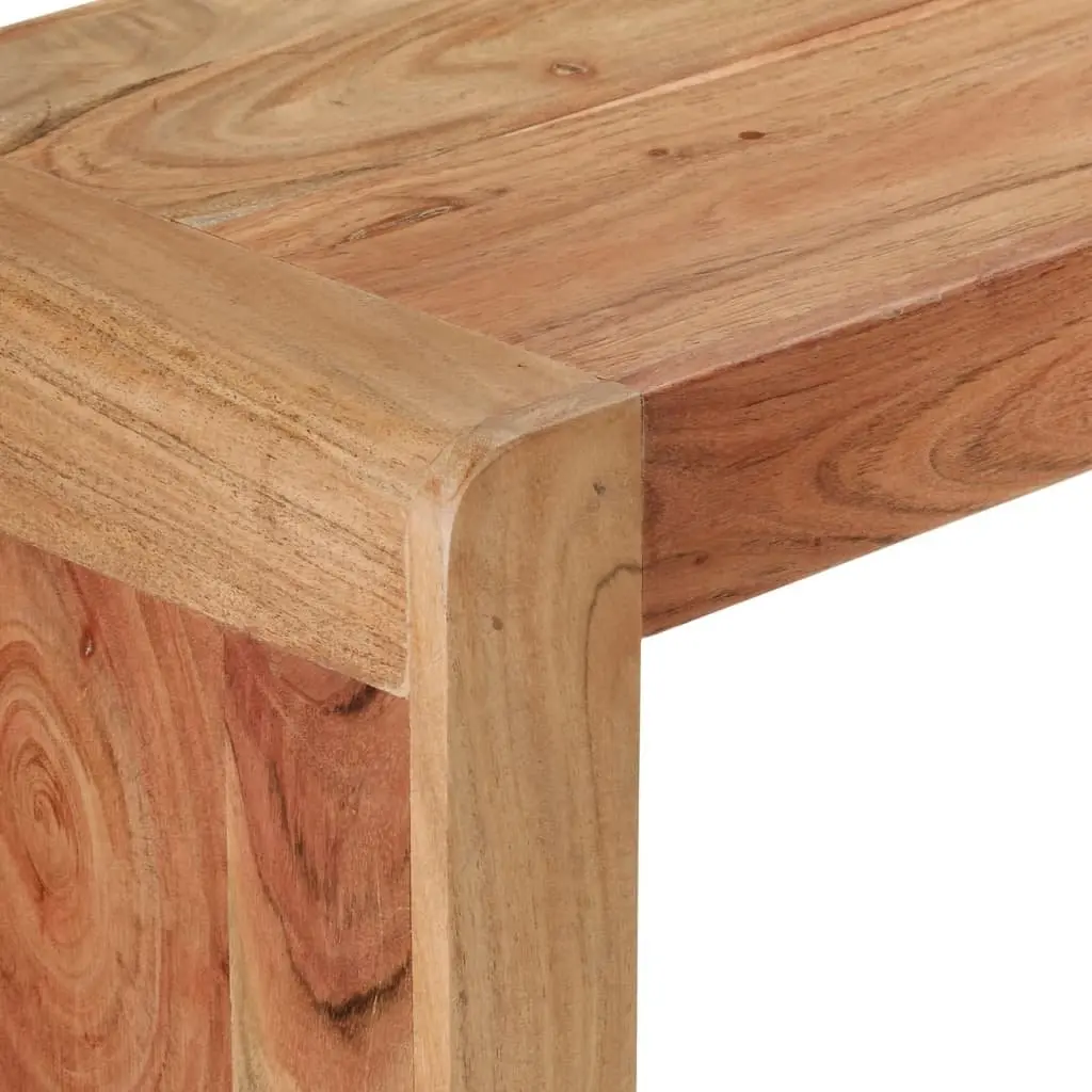 Console Table 110x30x76 cm in Solid Acacia Wood