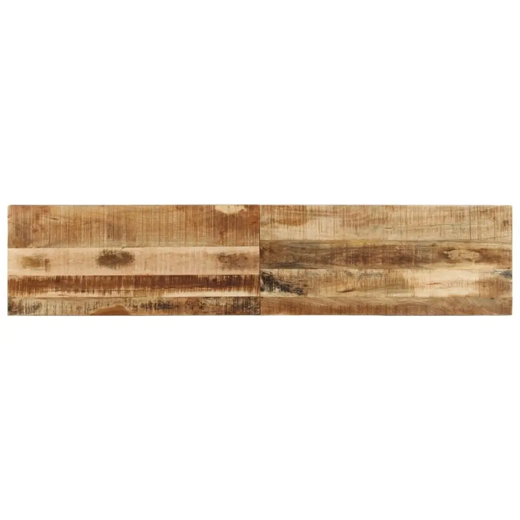 Solid Wood Bench 160x35x46 cm Industrial Style Seating Living Room Hallway
