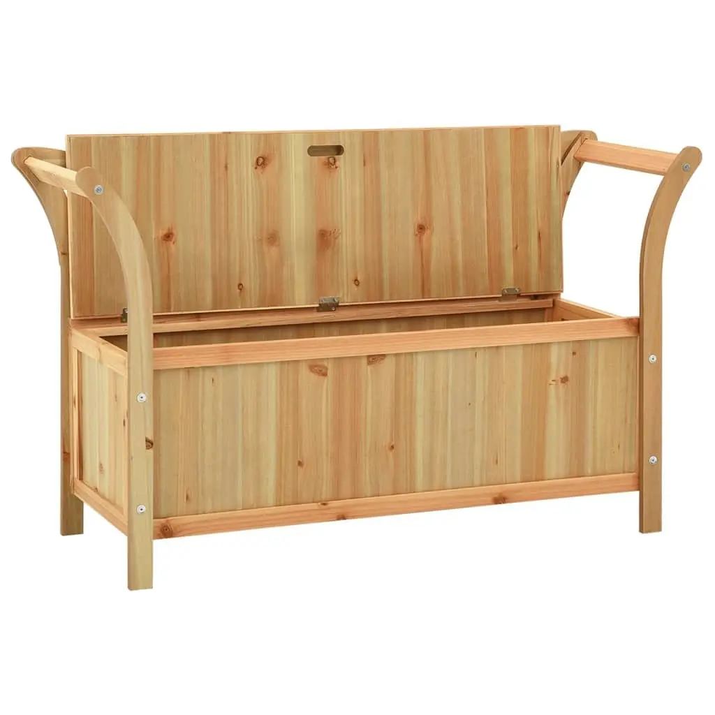 Solid Wood Fir Bench 107x45x75.5cm