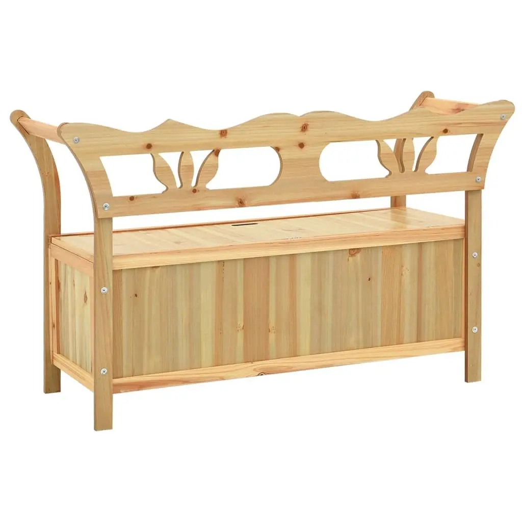 Solid Wood Fir Bench 107x45x75.5cm