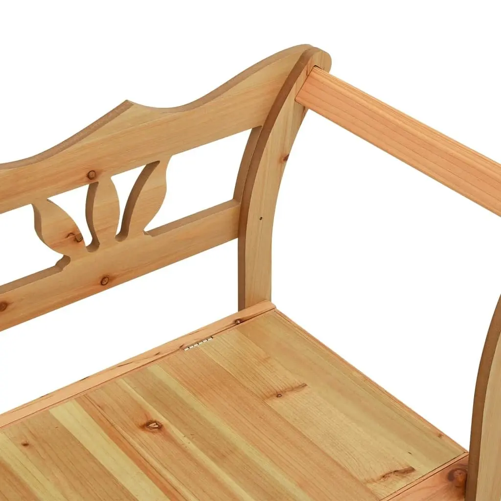 Solid Wood Fir Bench 107x45x75.5cm
