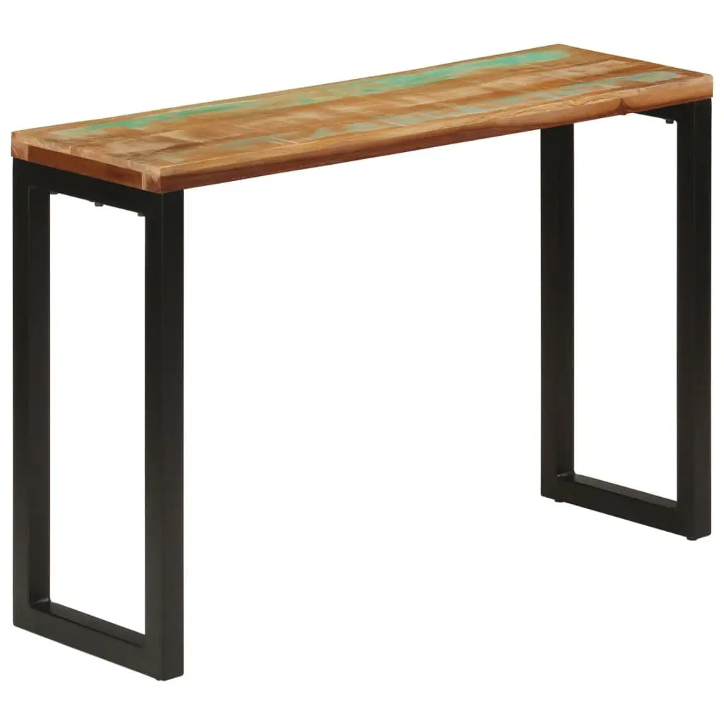 Console Table Entryway Living Room 110x35x75 cm Solid Reclaimed Wood