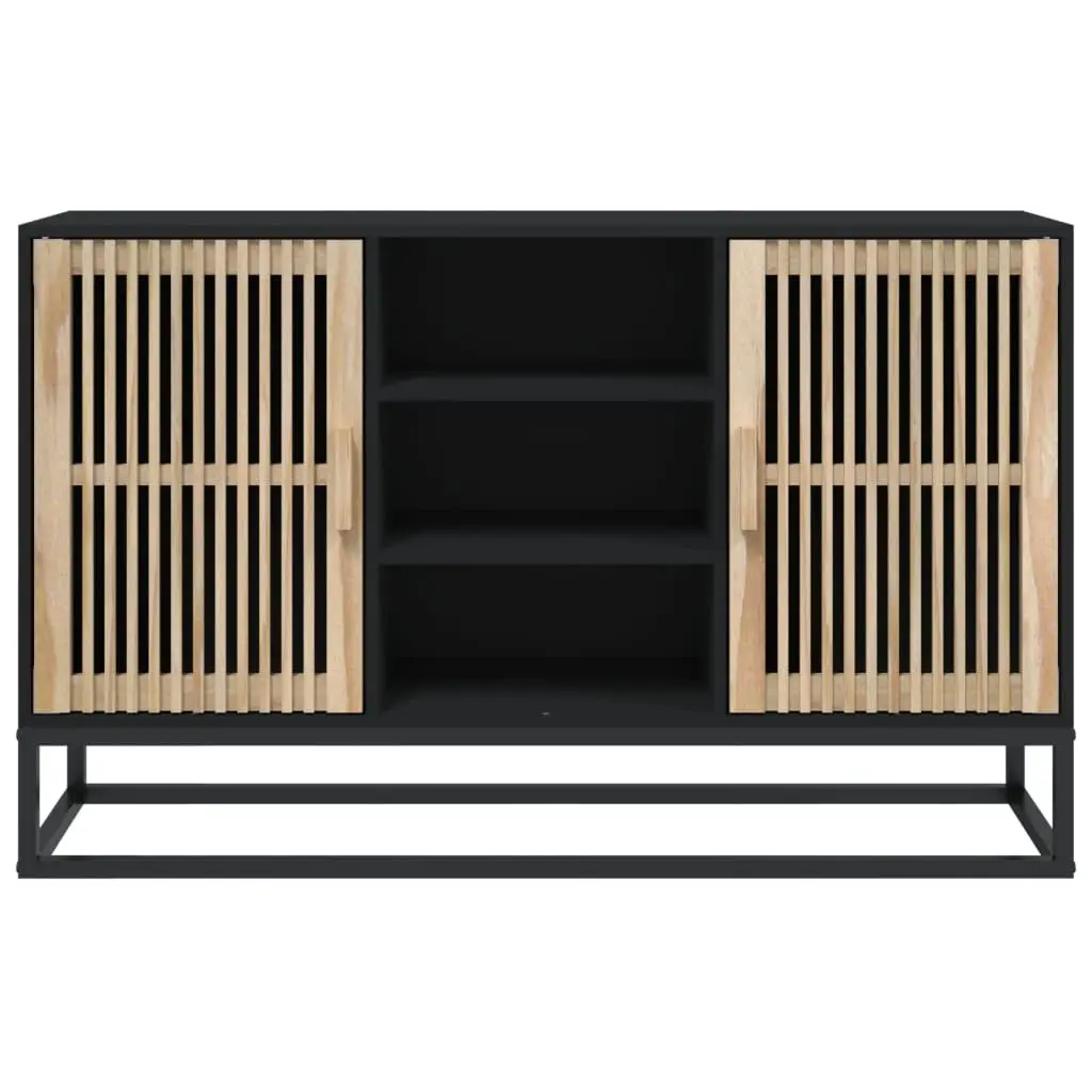 Black Sideboard 105x30x65 cm