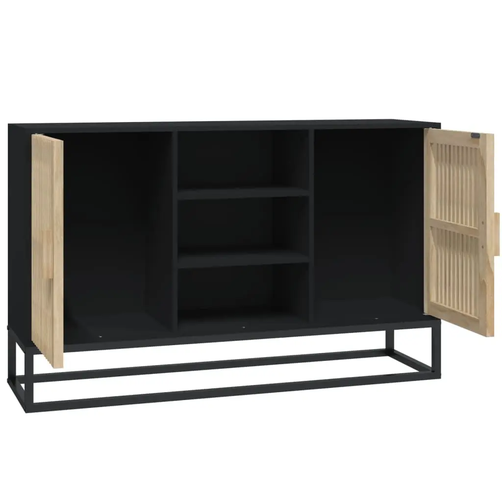 Black Sideboard 105x30x65 cm