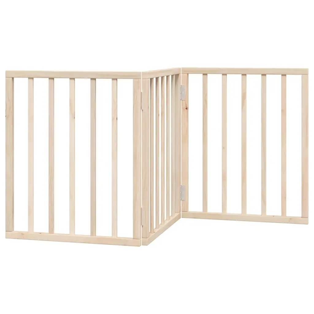 Foldable 3-Panel Dog Gate