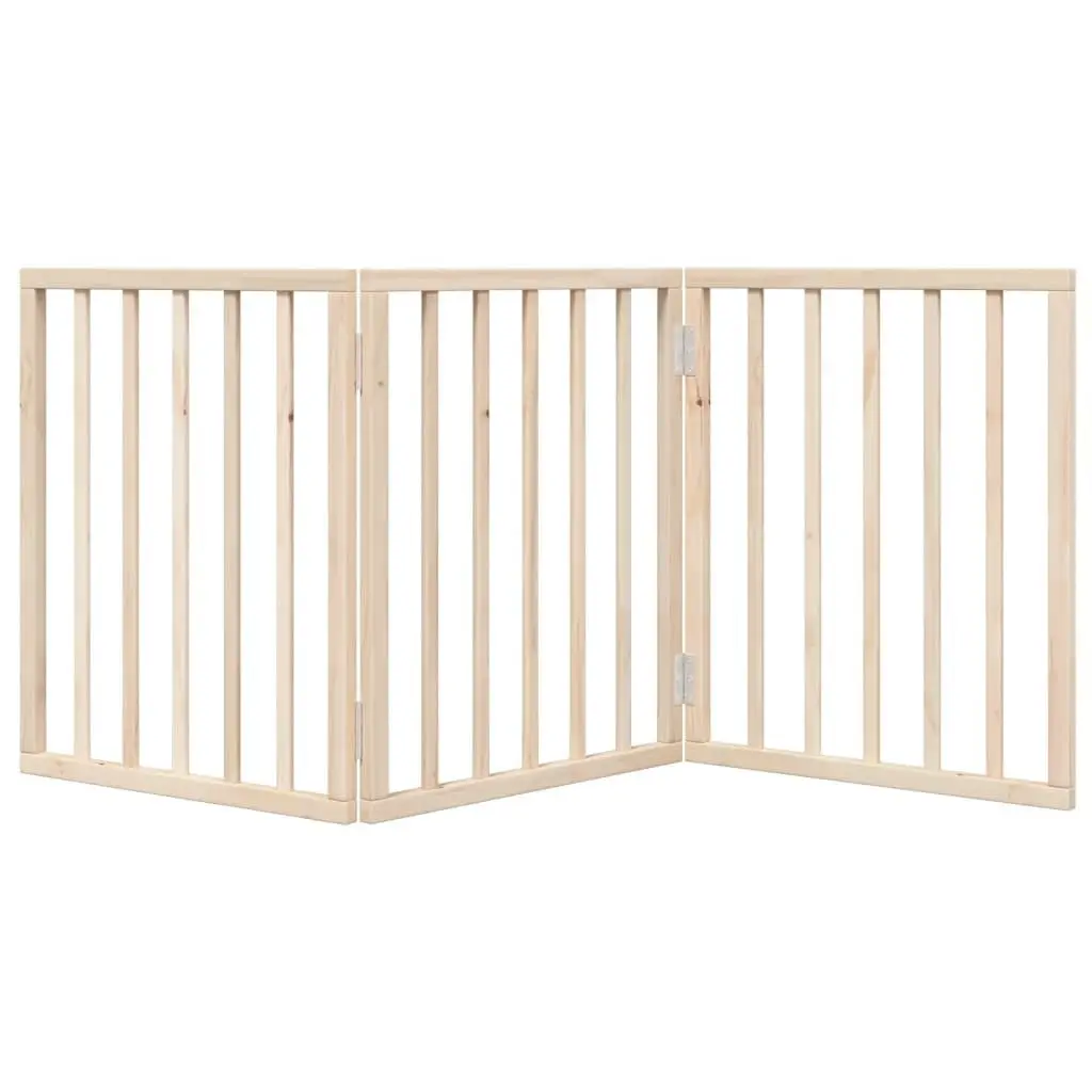 Foldable 3-Panel Dog Gate