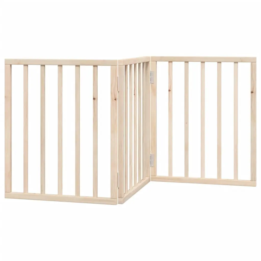 Foldable 3-Panel Dog Gate