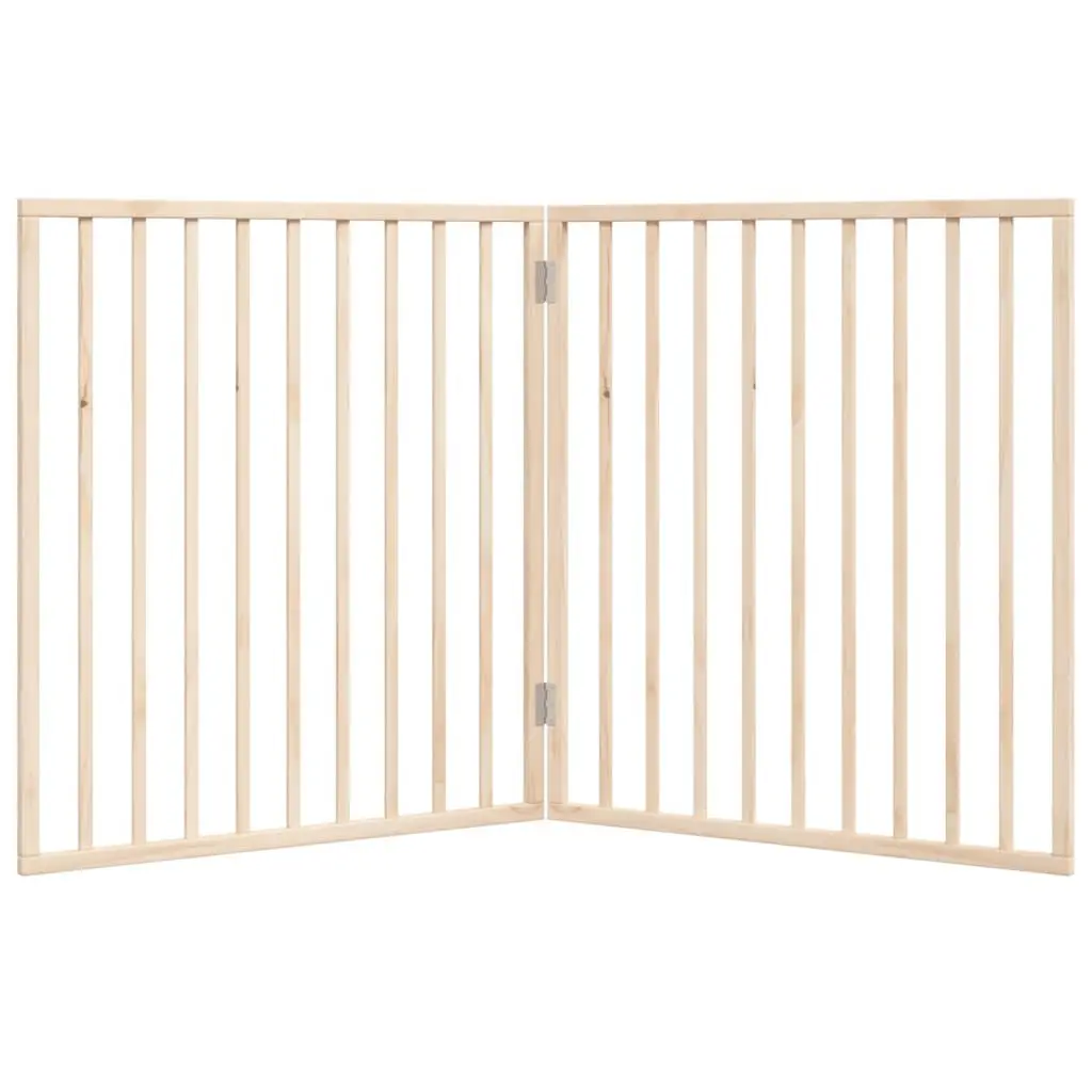Dog Gate Foldable 2 Panels 160cm Living Room