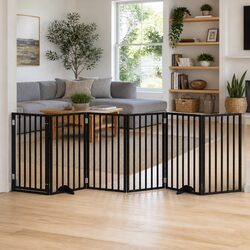 Specifications of Foldable Dog Gate with 6 Panels