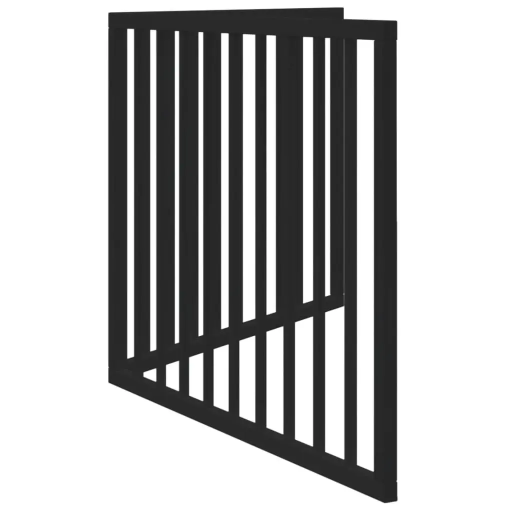 160cm Foldable Black Dog Gate