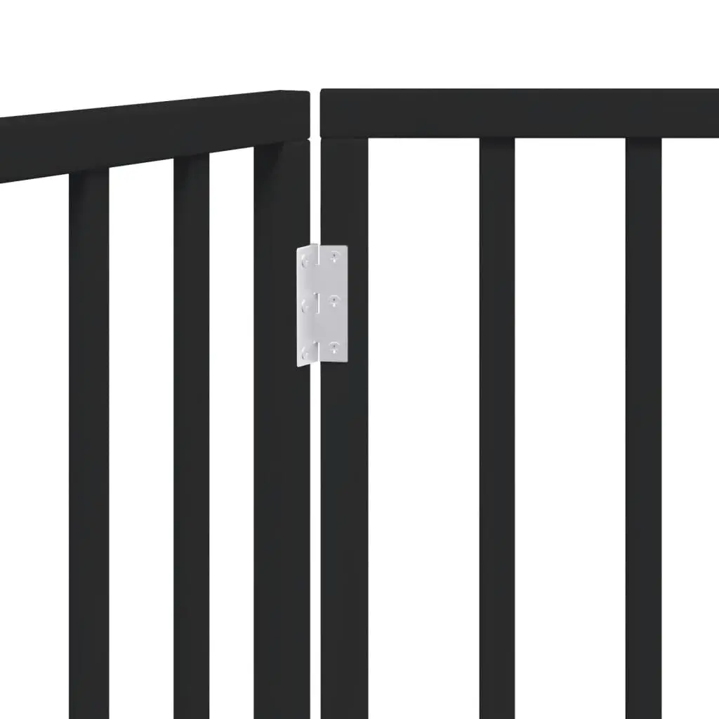 160cm Foldable Black Dog Gate