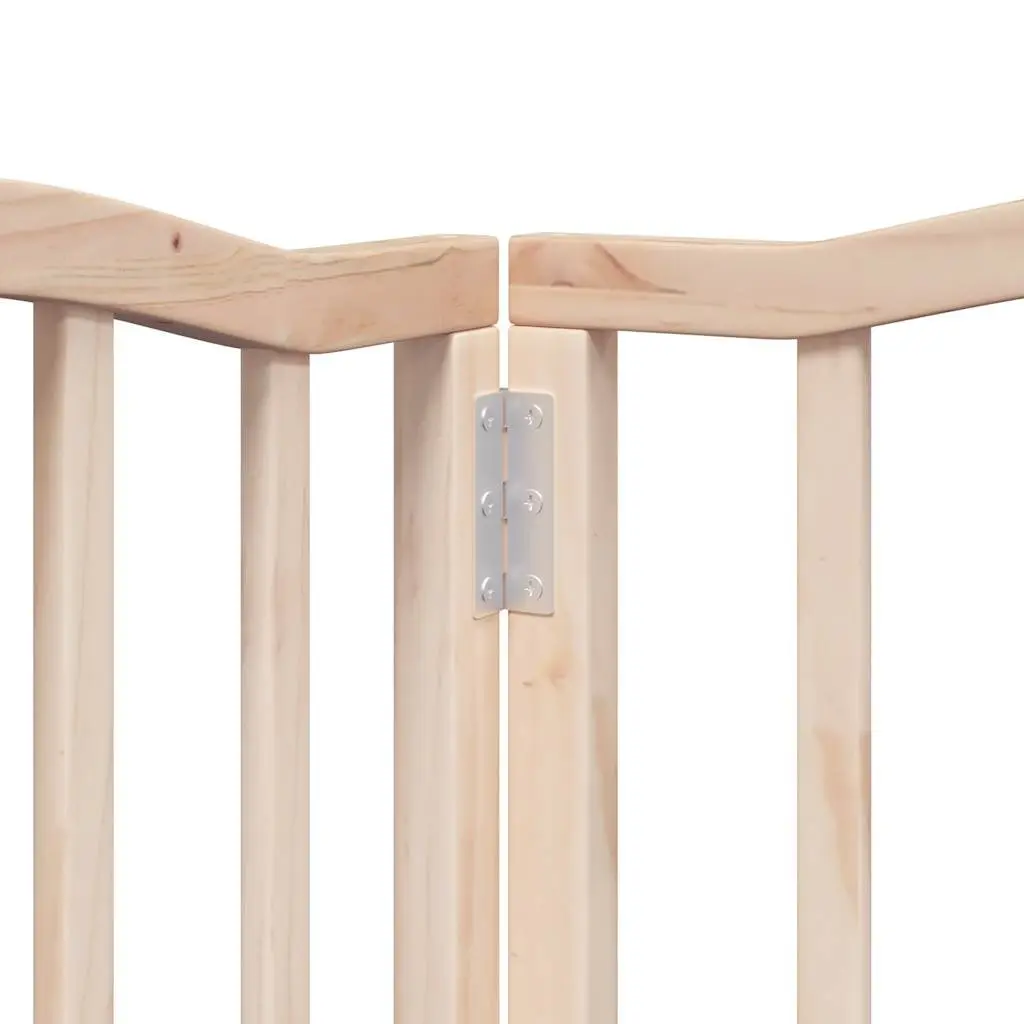 6-Panel Poplar Wood Dog Gate