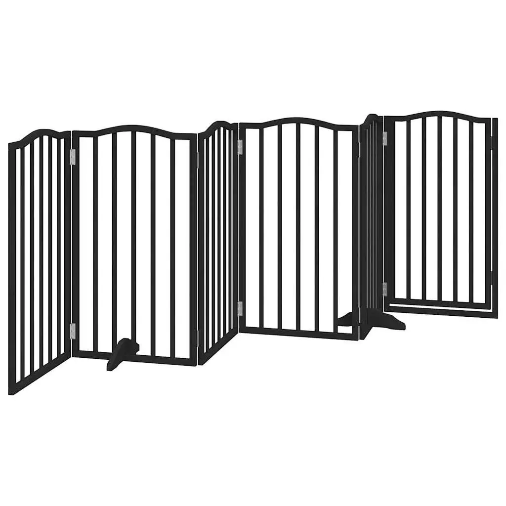 Foldable 6-Panel Dog Gate