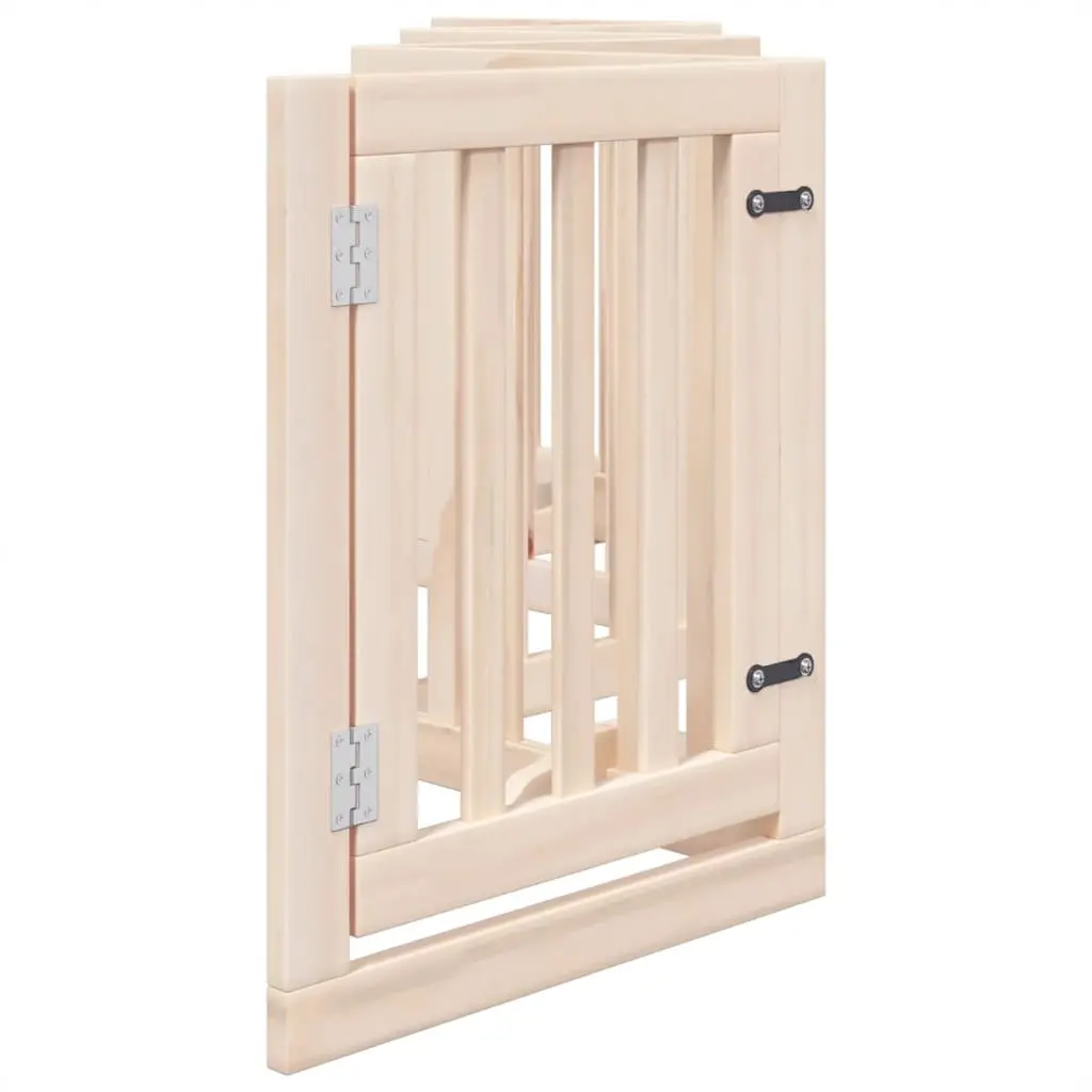 Dog Gate 6 Panels Foldable Pet Safety Barrier for Living Room Kitchen Stairs Doorway 300cm