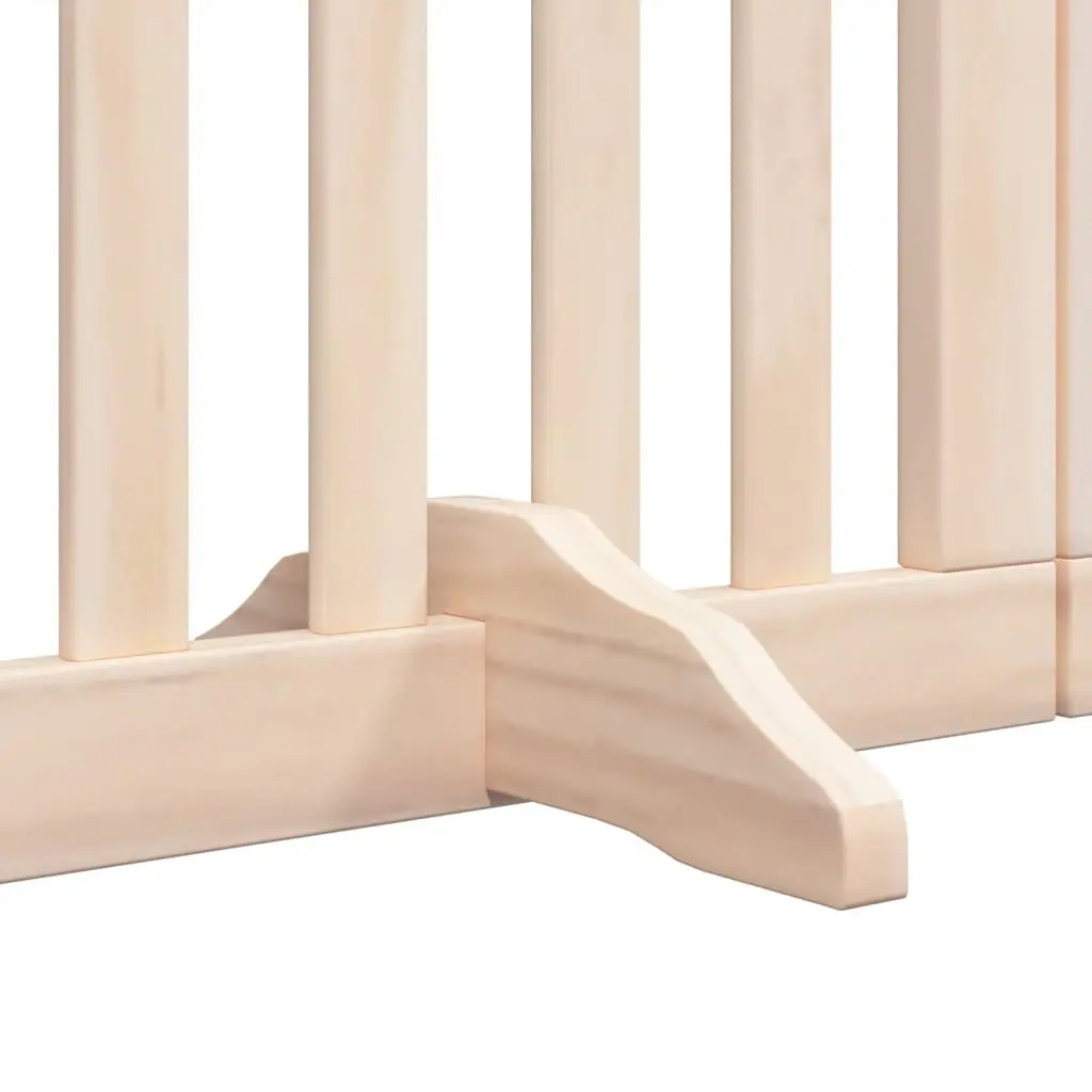 Dog Gate 6 Panels Foldable Pet Safety Barrier for Living Room Kitchen Stairs Doorway 300cm