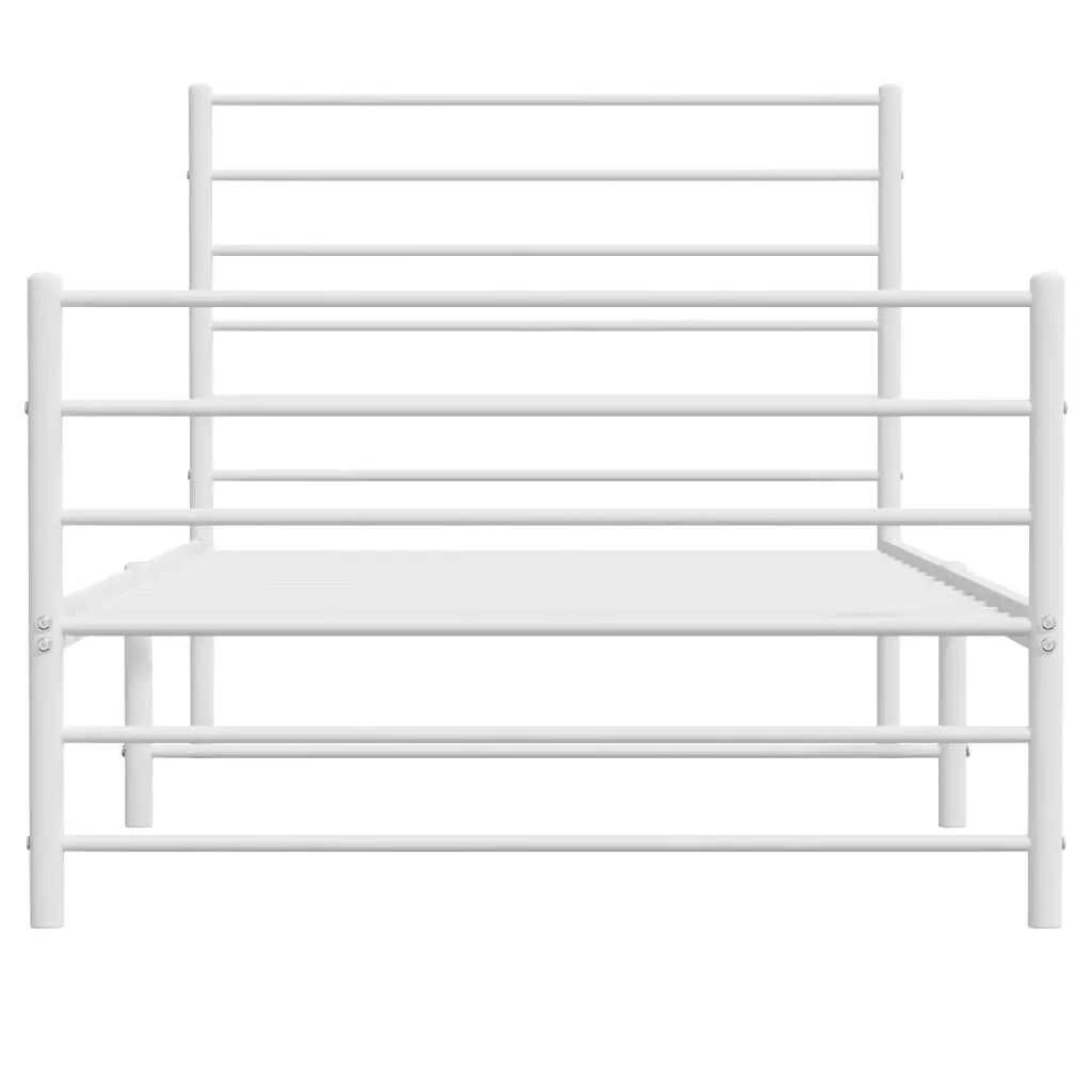 King Single Metal Bed Frame 107x203 cm