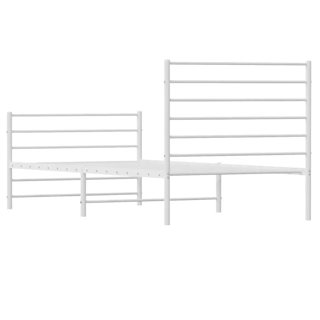 King Single Metal Bed Frame 107x203 cm