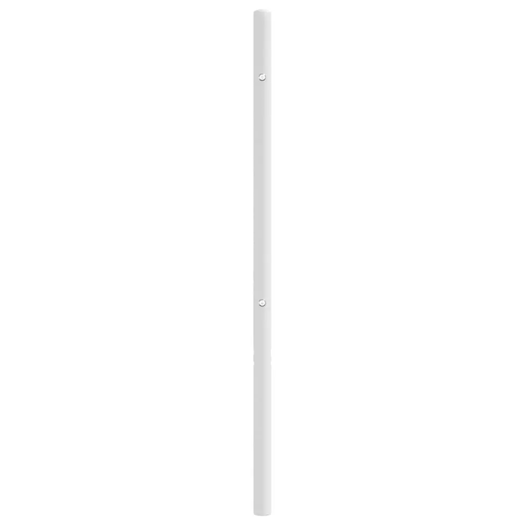 White 90cm Metal Headboard