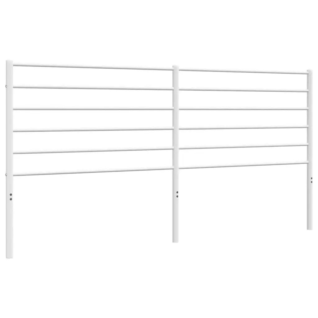 Metal Headboard White 180cm Bedroom Furniture