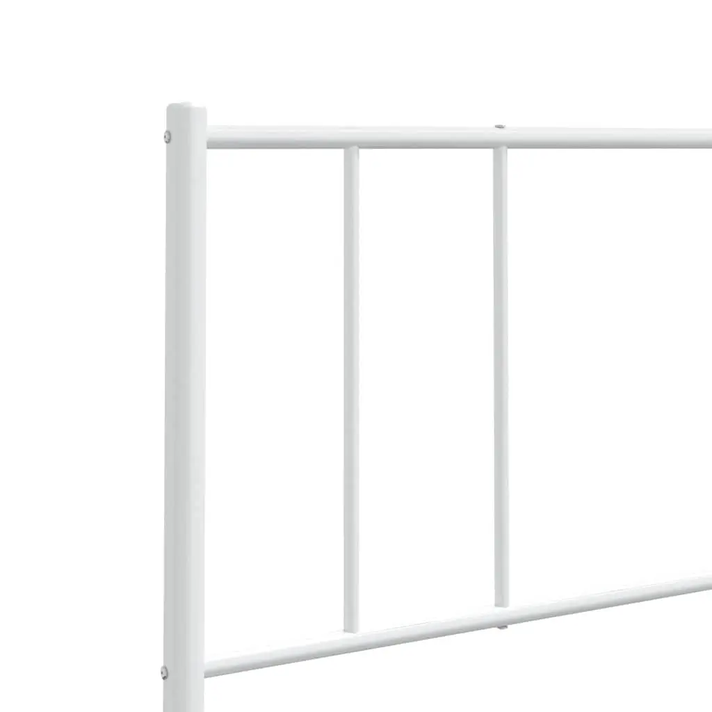 Metal Headboard for Bedroom 180cm White