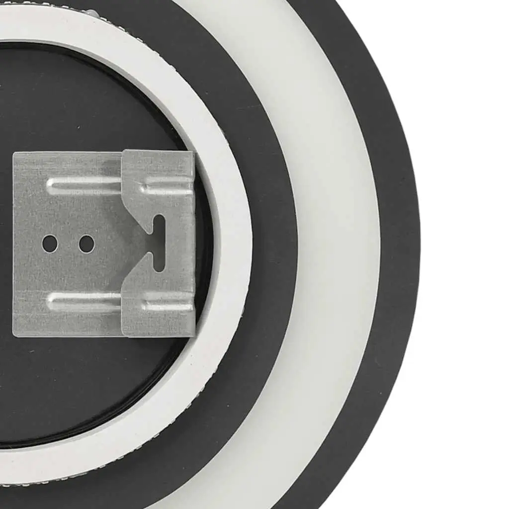 Round LED Mirror for Bathroom 40cm Waterproof Wall Mount with Integrated Ambient Lighting