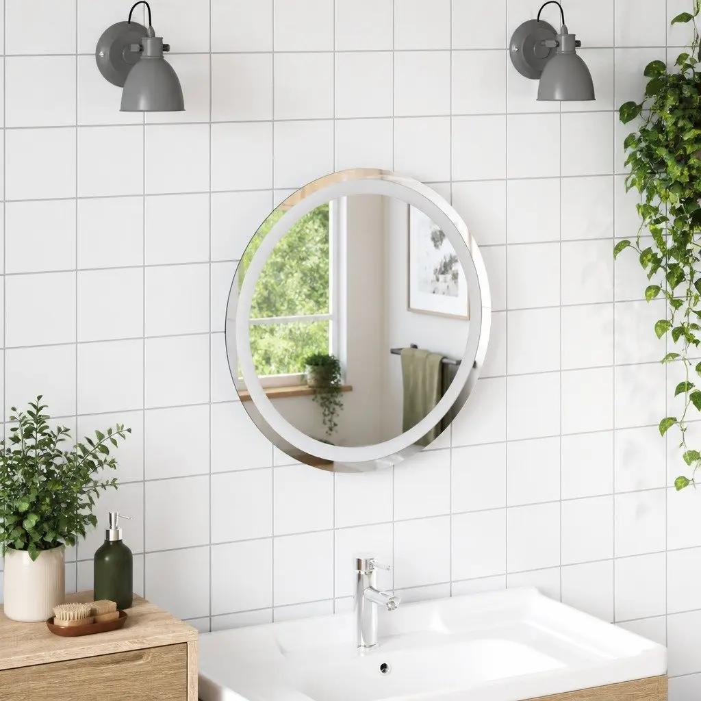 50cm Round LED Mirror with USB