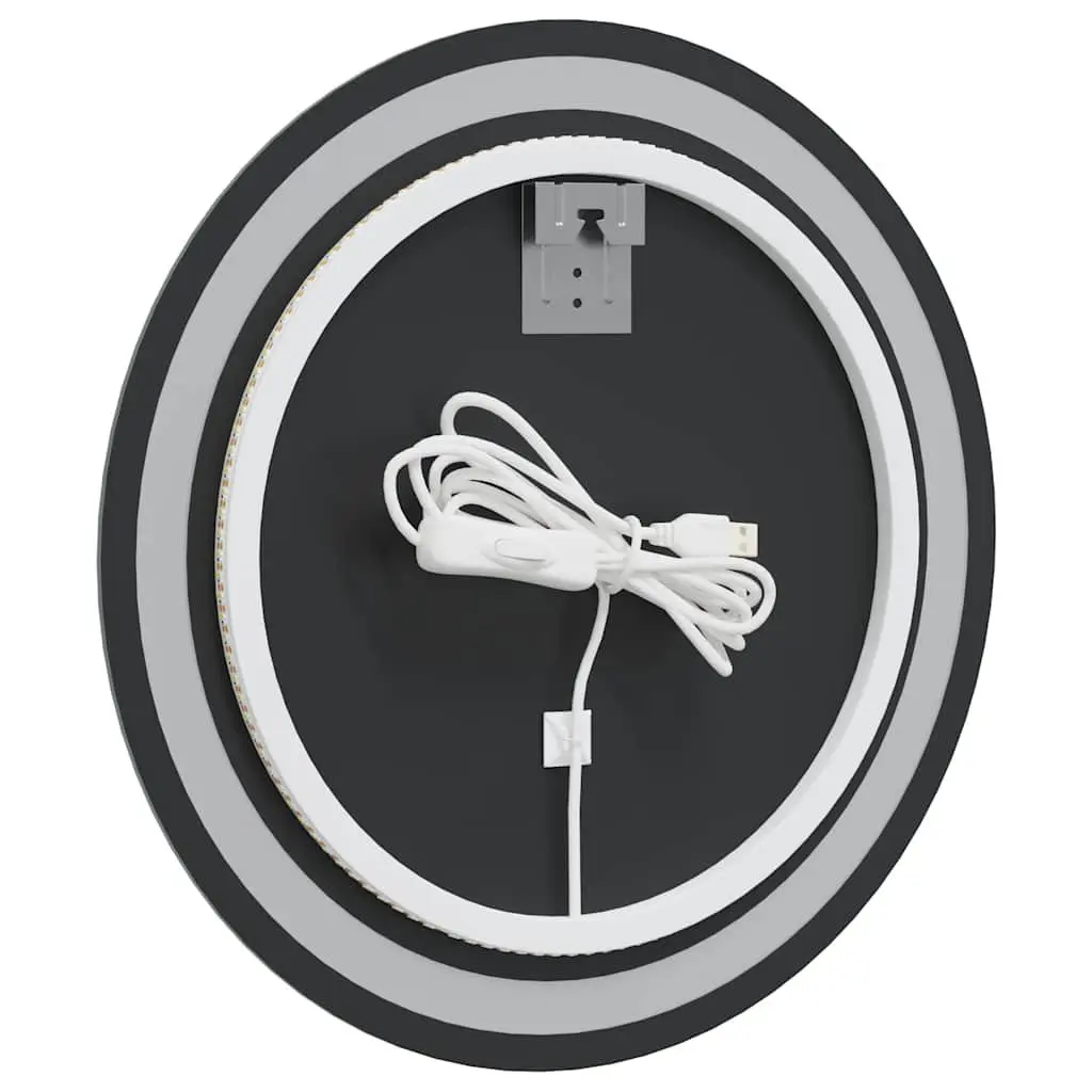 50cm Round LED Mirror with USB