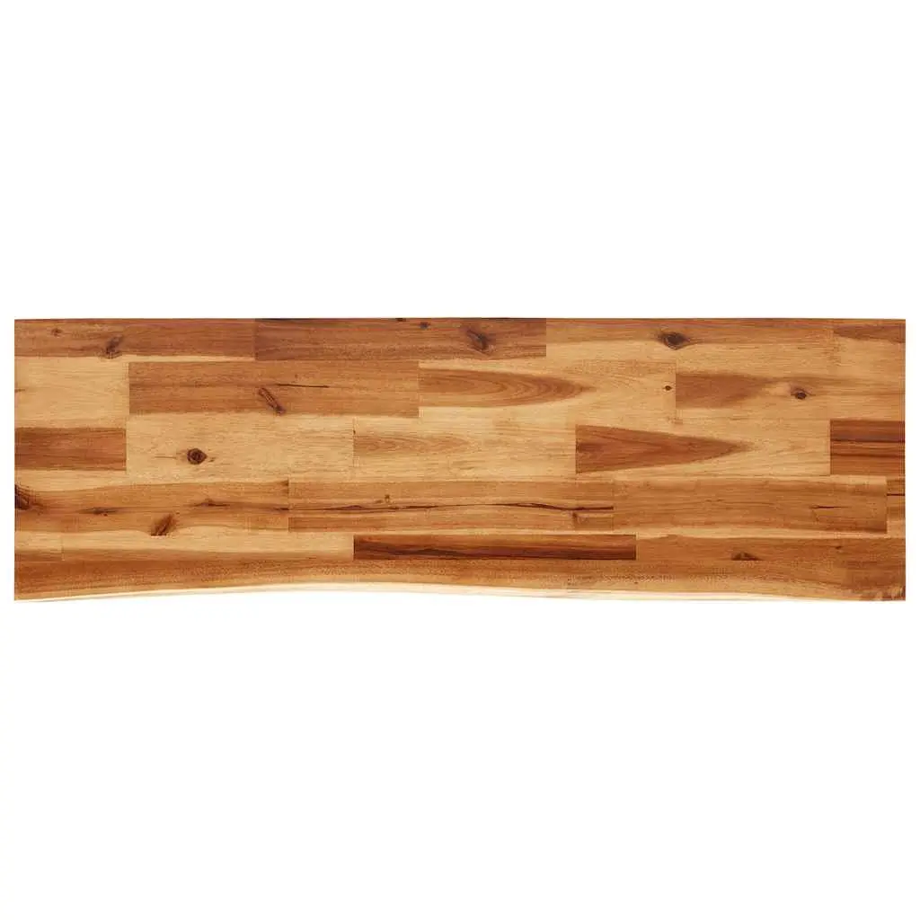Console Table Live Edge Solid Wood Acacia Side Table Hallway Entryway