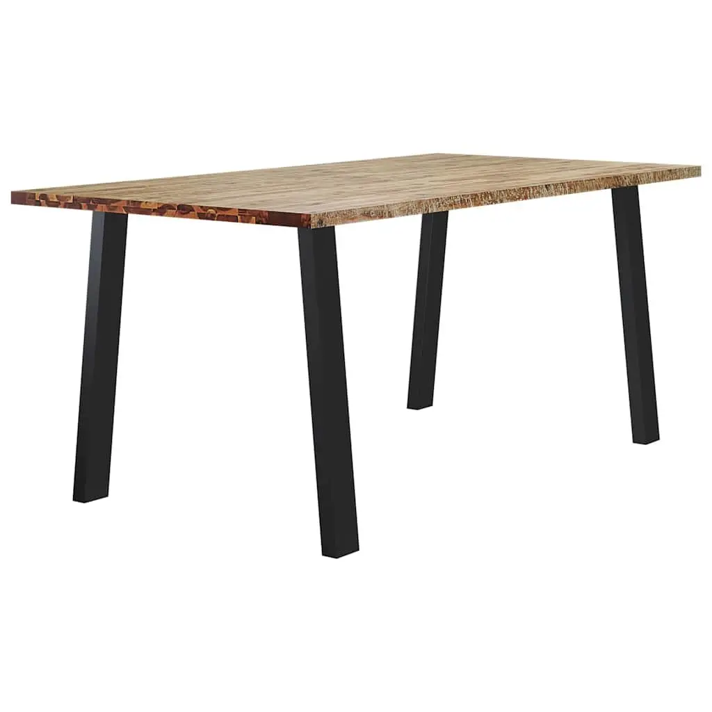 Dining Table 150cm x 90cm x 75cm in Solid Acacia Wood