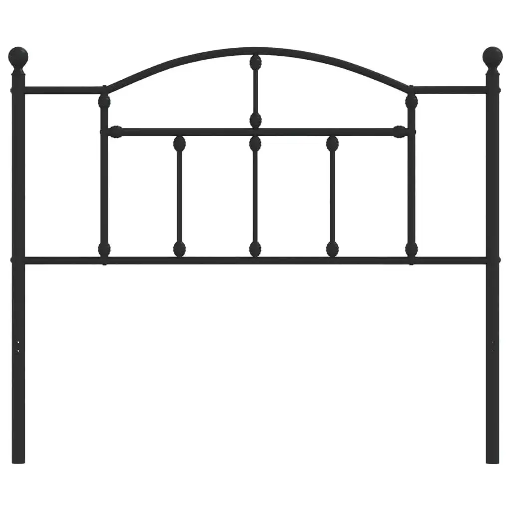 Metal Headboard Black Bedroom Furniture 107cm