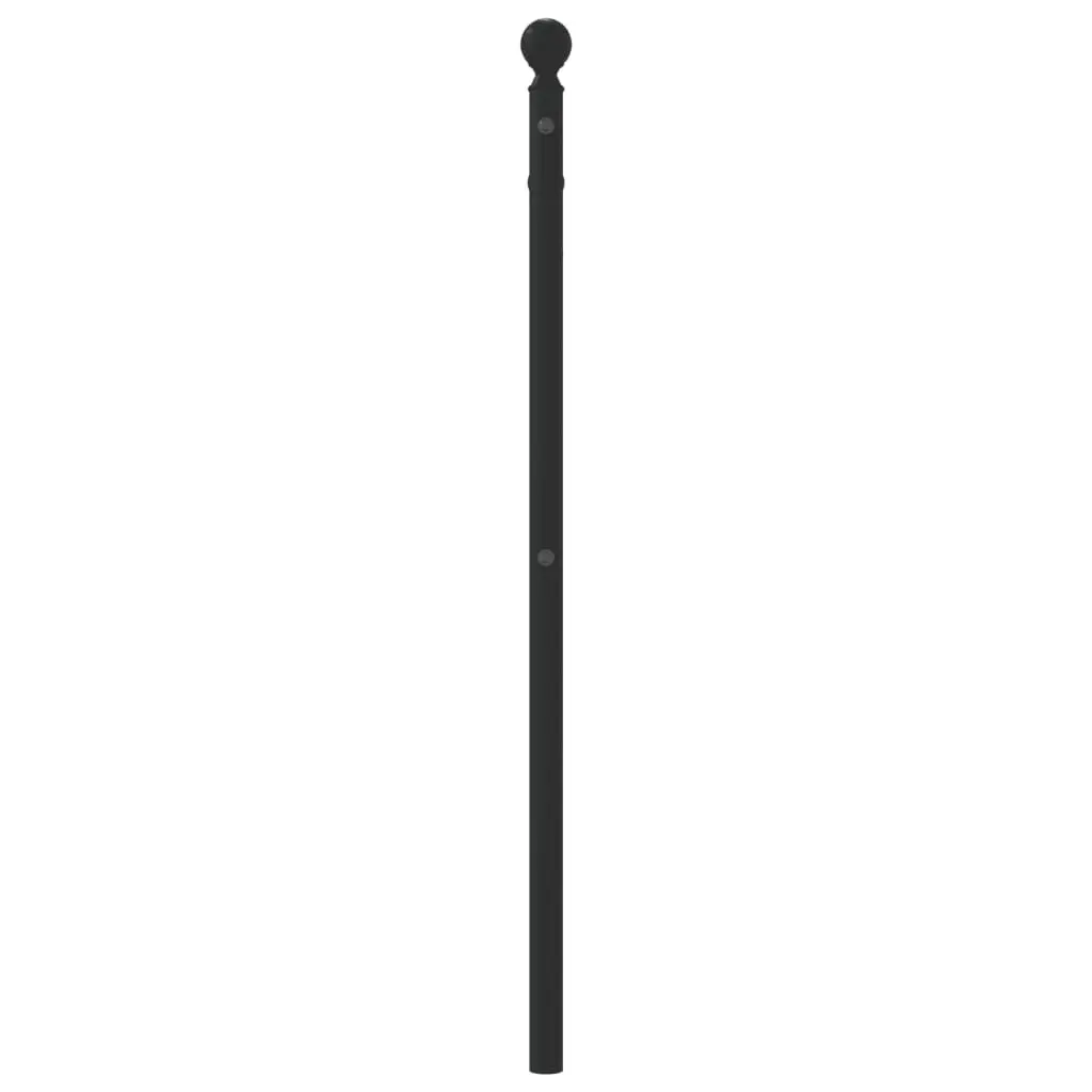 Metal Headboard Black Bedroom Furniture 107cm