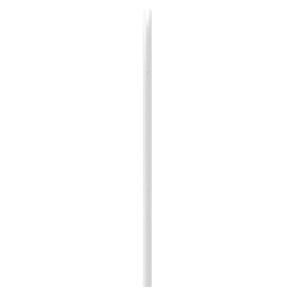 Metal Headboard Bedroom 90 cm White Powder Coated Steel