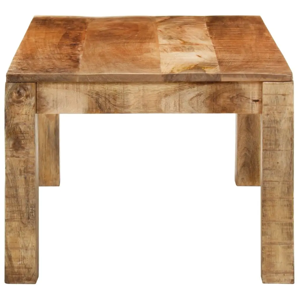 Coffee Table 100x55x40 cm Solid Wood Mango Brown Rustic Vintage Living Room