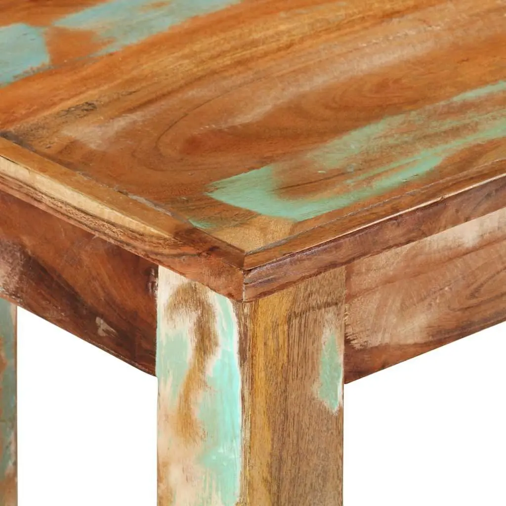 Wooden Bench Indoor 160x35x46cm Solid Reclaimed Wood Seating Brown